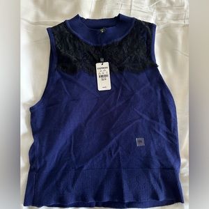 Women’s Juniors Express Crop Tank Top XS NWT